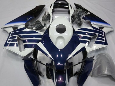 Buy 2003-2004 Honda CBR600RR Motorcycle Fairings - White Blue Fade UK