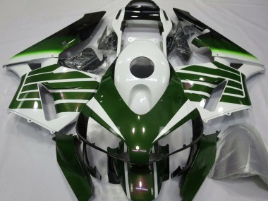 Buy 2003-2004 Honda CBR600RR Motorcycle Fairings - White Green Fade UK