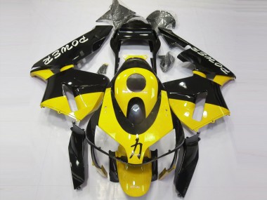 Buy 2003-2004 Honda CBR600RR Motorcycle Fairings - Yellow Glossy Black Power UK