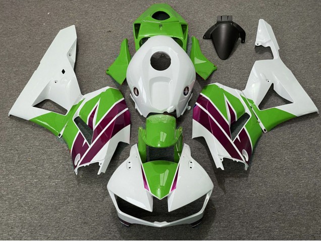 2013-2026 Honda CBR600RR Motorcycle Fairings - White Green Purple UK