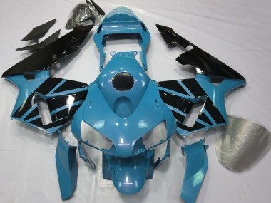 Buy 2003-2004 Honda CBR600RR Motorcycle Fairings - Light Blue Glossy Black UK