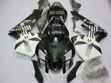 Buy 2005-2006 Honda CBR600RR Motorcycle Fairings - White Matte Black Puisher Logo UK