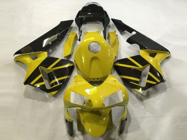 Buy 2003-2004 Honda CBR600RR Motorcycle Fairings - Mustard Yellow Glossy Black UK