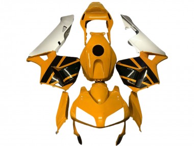 Buy 2003-2004 Honda CBR600RR Motorcycle Fairings - Silver Mustard Yellow Glossy Black UK