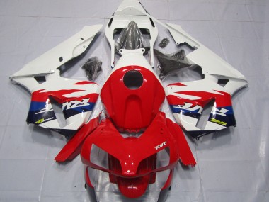 Buy 2003-2004 Honda CBR600RR Motorcycle Fairings - White Red Blue RVF Style UK