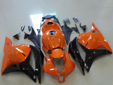 Buy 2009-2012 Honda CBR600RR Motorcycle Fairings - Orange Glossy Black UK