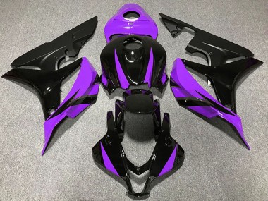Buy 2007-2008 Honda CBR600RR Motorcycle Fairings - Purple Glossy Black Matte Black UK