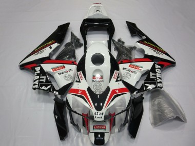 Buy 2003-2004 Honda CBR600RR Motorcycle Fairings - White Red Glossy Black Playboy UK