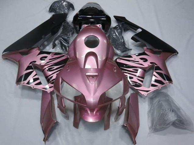 2005-2006 Honda CBR600RR Motorcycle Fairings - Rose Pink Flame UK