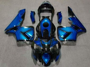 Buy 2003-2004 Honda CBR600RR Motorcycle Fairings - Blue Glossy Black UK
