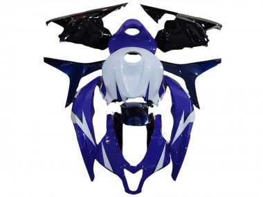 Buy 2009-2012 Honda CBR600RR Motorcycle Fairings - White Blue Glossy Black UK