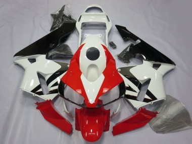 Buy 2003-2004 Honda CBR600RR Motorcycle Fairing - White Red Glossy Black UK