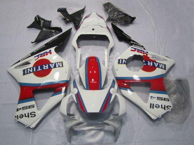 Buy 2002-2003 Honda CBR954RR Motorcycle Fairings - White Red Black Martini UK