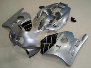Buy 1990-1998 Honda CBR250RR Motorcycle Fairings - Silver Glossy Black UK
