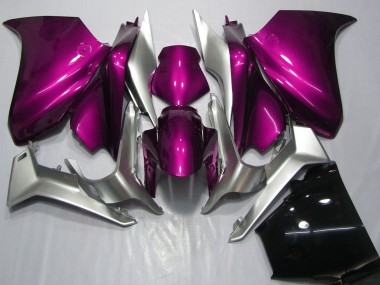Buy 2010-2014 Honda VFR 1200 Motorcycle Fairings - Silver Pink UK