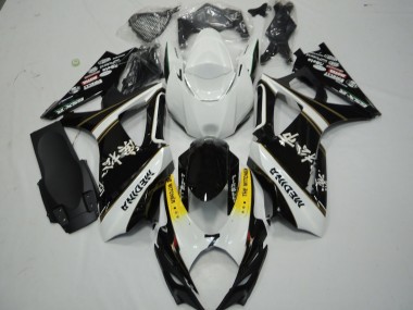 Buy 2007-2008 Suzuki GSXR 1000 Motorcycle Fairings - White Yellow Black The Witcher UK