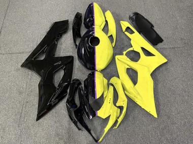 Buy 2005-2006 Suzuki GSXR 1000 Motorcycle Fairings - Glossy Black and Yellow UK