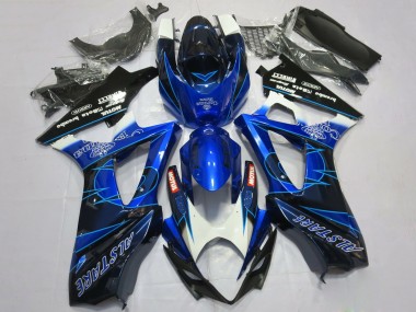 Buy 2007-2008 Suzuki GSXR 1000 Motorcycle Fairings - Blue Black Corona UK