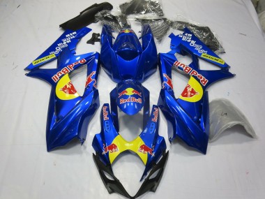 Buy 2007-2008 Suzuki GSXR 1000 Motorcycle Fairings - Blue Yellow Red Bull UK