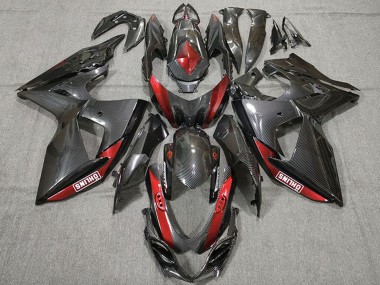 Buy 2009-2016 Suzuki GSXR 1000 Motorcycle Fairings - Carbon Fiber Red UK