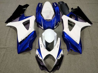 Buy 2007-2008 Suzuki GSXR 1000 Motorcycle Fairings - White Blue Black UK