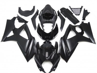 Buy 2007-2008 Suzuki GSXR 1000 Motorcycle Fairing Kits - Glossy Black Matte Black UK