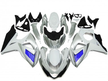 Buy 2009-2016 Suzuki GSXR 1000 Motorcycle Fairing - White Blue UK