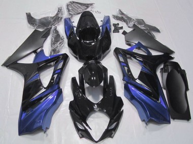 Buy 2007-2008 Suzuki GSXR 1000 Motorcycle Fairings - Glossy Black Blue UK