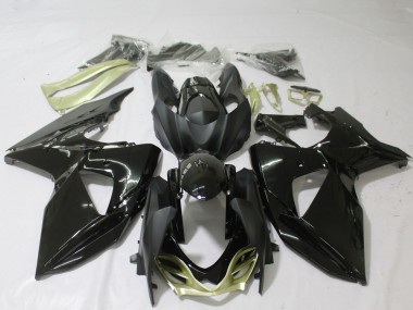 Buy 2009-2016 Suzuki GSXR 1000 Motorcycle Fairings - Glossy Black Silver UK