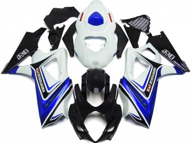 Buy 2007-2008 Suzuki GSXR 1000 Motorcycle Fairings - White Blue Black OEM Style UK