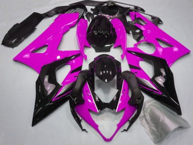 Buy 2005-2006 Suzuki GSXR 1000 Motorcycle Fairings - Pink Glossy Black UK
