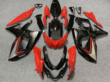 Buy 2009-2016 Suzuki GSXR 1000 Motorcycle Fairings - Red Black UK