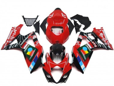 Buy 2007-2008 Suzuki GSXR 1000 Motorcycle Fairings - Red Black Blue White Yellow UK