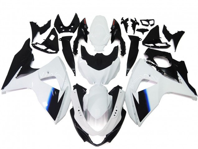 2009-2016 Suzuki GSXR 1000 Motorcycle Fairing Kits - White Blue Black UK