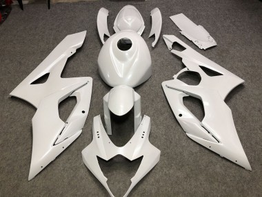 Buy 2005-2006 Suzuki GSXR 1000 Motorcycle Fairings - Glossy White Plain UK