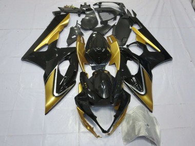 Buy 2005-2006 Suzuki GSXR 1000 Motorcycle Fairings - Gold Black UK