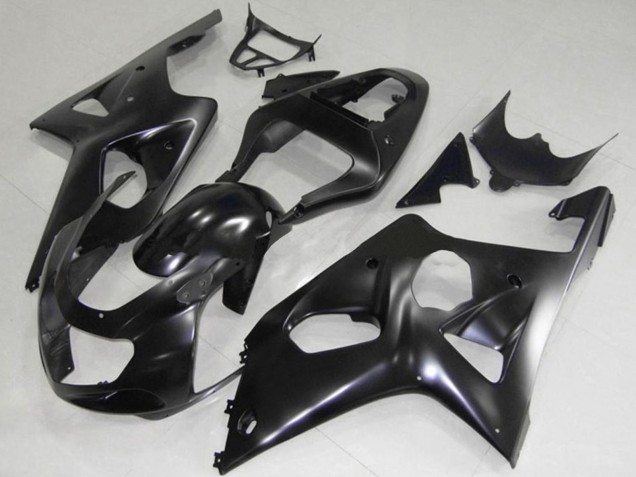 2000-2002 Suzuki GSXR 1000 Motorcycle Fairings - Matte Black UK