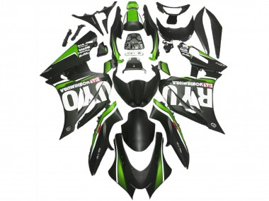 Buy 2017-2025 Suzuki GSXR 1000 Motorcycle Fairings - Matte Black Green UK