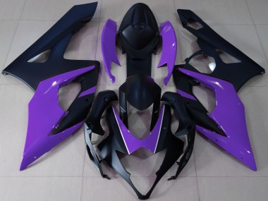 Buy 2005-2006 Suzuki GSXR 1000 Motorcycle Fairings - Matte Black Purple UK