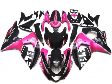 Buy 2009-2016 Suzuki GSXR 1000 Motorcycle Fairings - Pink Black UK