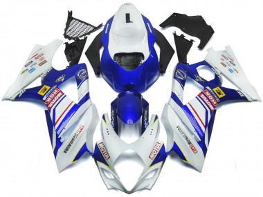 Buy 2007-2008 Suzuki GSXR 1000 Motorcycle Fairings - White Blue Red Yellow UK