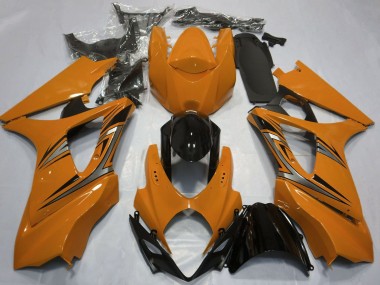 Buy 2007-2008 Suzuki GSXR 1000 Motorcycle Fairings - Orange Glossy Black OEM Style UK