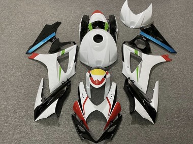 Buy 2007-2008 Suzuki GSXR 1000 Motorcycle Fairings - White Red Yellow Blue Black Racing UK