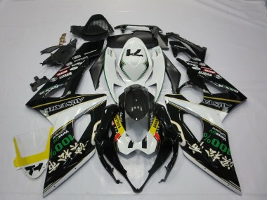 Buy 2005-2006 Suzuki GSXR 1000 Motorcycle Fairings - White Black Yellow Red GREEN RockStar UK