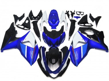 Buy 2009-2016 Suzuki GSXR 1000 Motorcycle Fairings - White Blue Black UK