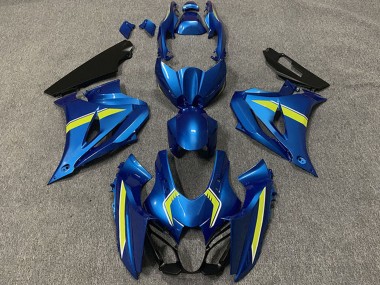 Buy 2017-2025 Suzuki GSXR 1000 Motorcycle Fairings - Blue Yellow Style UK