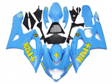 Buy 2005-2006 Suzuki GSXR 1000 Motorcycle Fairings - Blue Yellow Rizla UK
