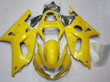 Buy 2001-2003 Suzuki GSXR 600 / GSXR 750 Motorcycle Fairings - Yellow UK