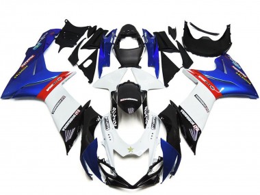 Buy 2011-2024 Suzuki GSXR 600 / GSXR 750 Abs Motorcycle Fairings - Blue White Red UK