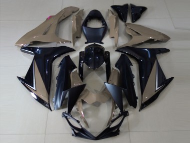 Buy 2011-2024 Suzuki GSXR 600 / GSXR 750 Motorcycle Fairings - Grey Glossy Black Matte Black UK